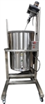 Heated Pot Tipper Soap Making Dispensing Kettle Tank 26 Gallons for soap making equipment.