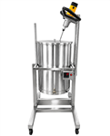 Heated Pot Tipper Soap Making Dispensing Kettle Tank 26 Gallons for soap making equipment, Pot Tippers For Faster, Better Soap Making Soap Making Agitators, Oil Mixers, Lotion Mixing, Soap Equipment, SoapMelters | Industry Leader For Soap Equipment