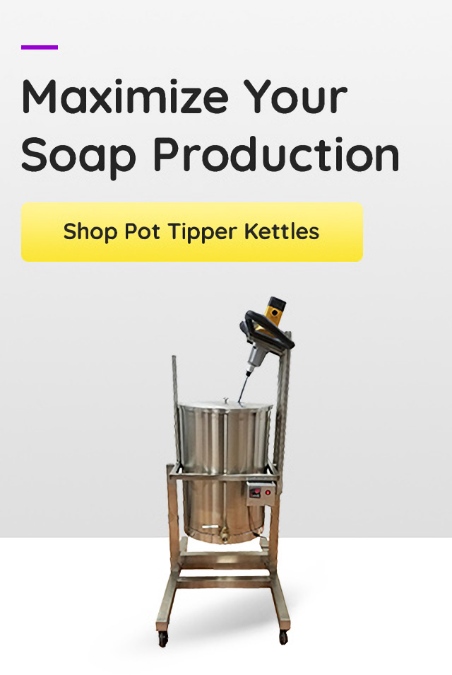 Pot Tipper Kettle Tank Complete Soap Maker